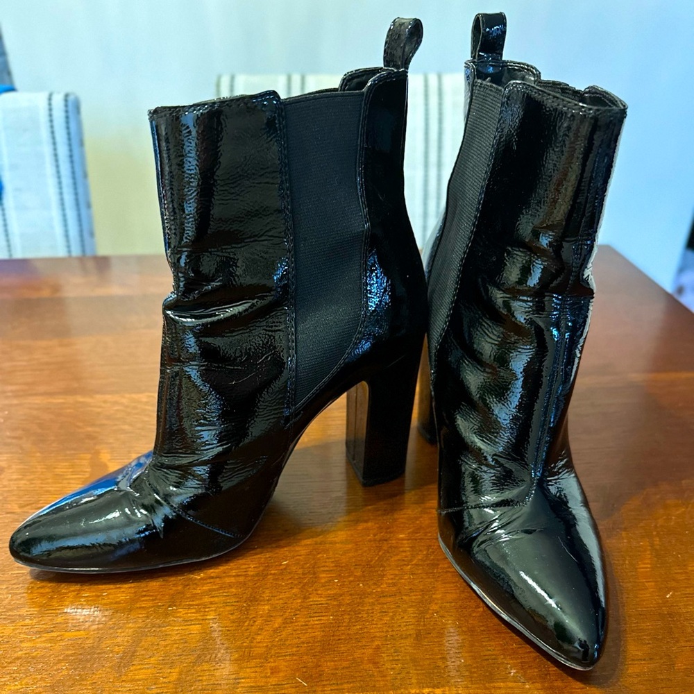 Women’s Vince Camuto Patent Leather Booties